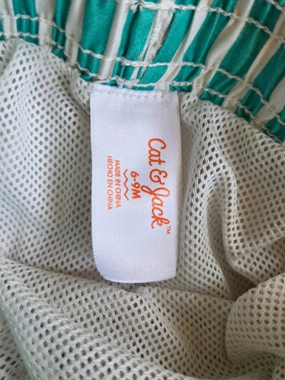 Cat & Jack Baby Swim Trunks - 6-9mos